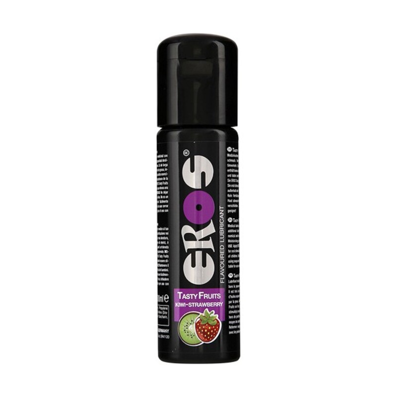 Slide Vattenbaserat Glidmedel Eros Jordgubbe Kiwi 100 ml