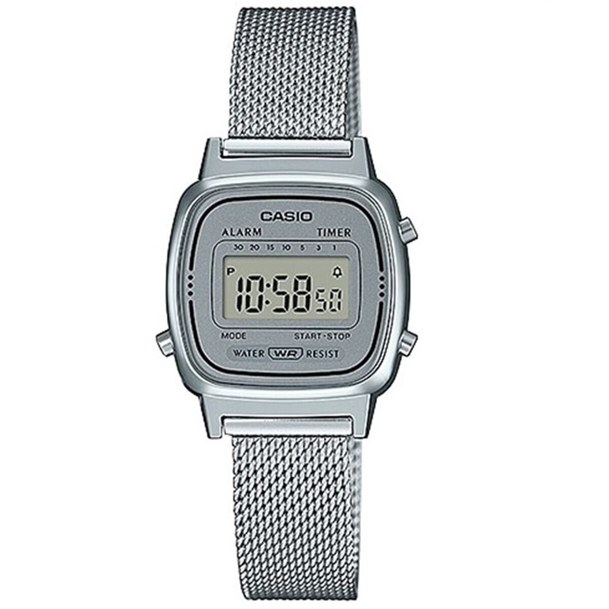 Damklocka Casio VINTAGE GENT SILVER MESH (Ø 25 mm) - 3