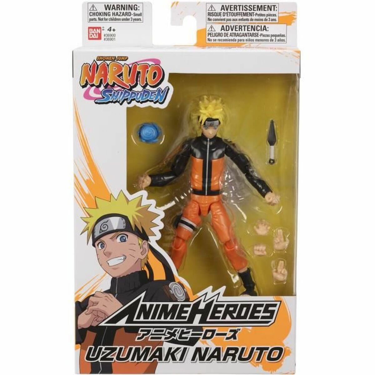 Ledad figur Naruto Uzumaki - Anime Heroes 17 cm - 5