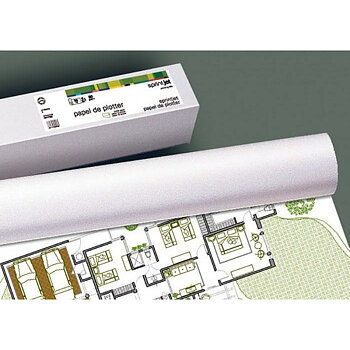 Rulle med plotterpapper Fabrisa 50 m