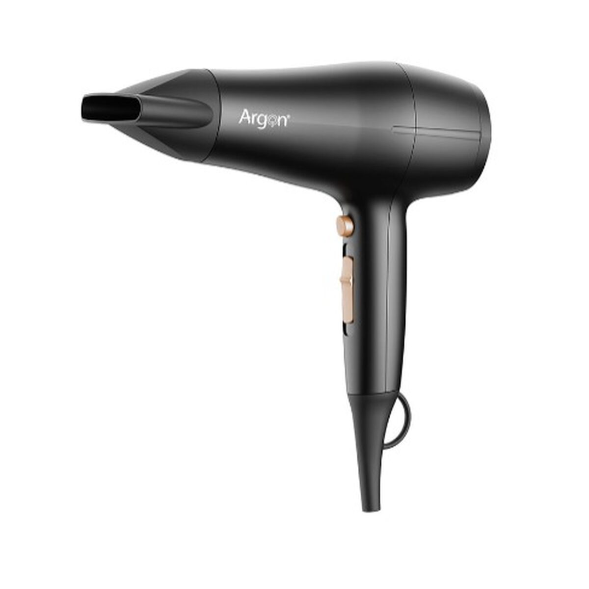Hårtork Argon Svart Gyllene 2200 W