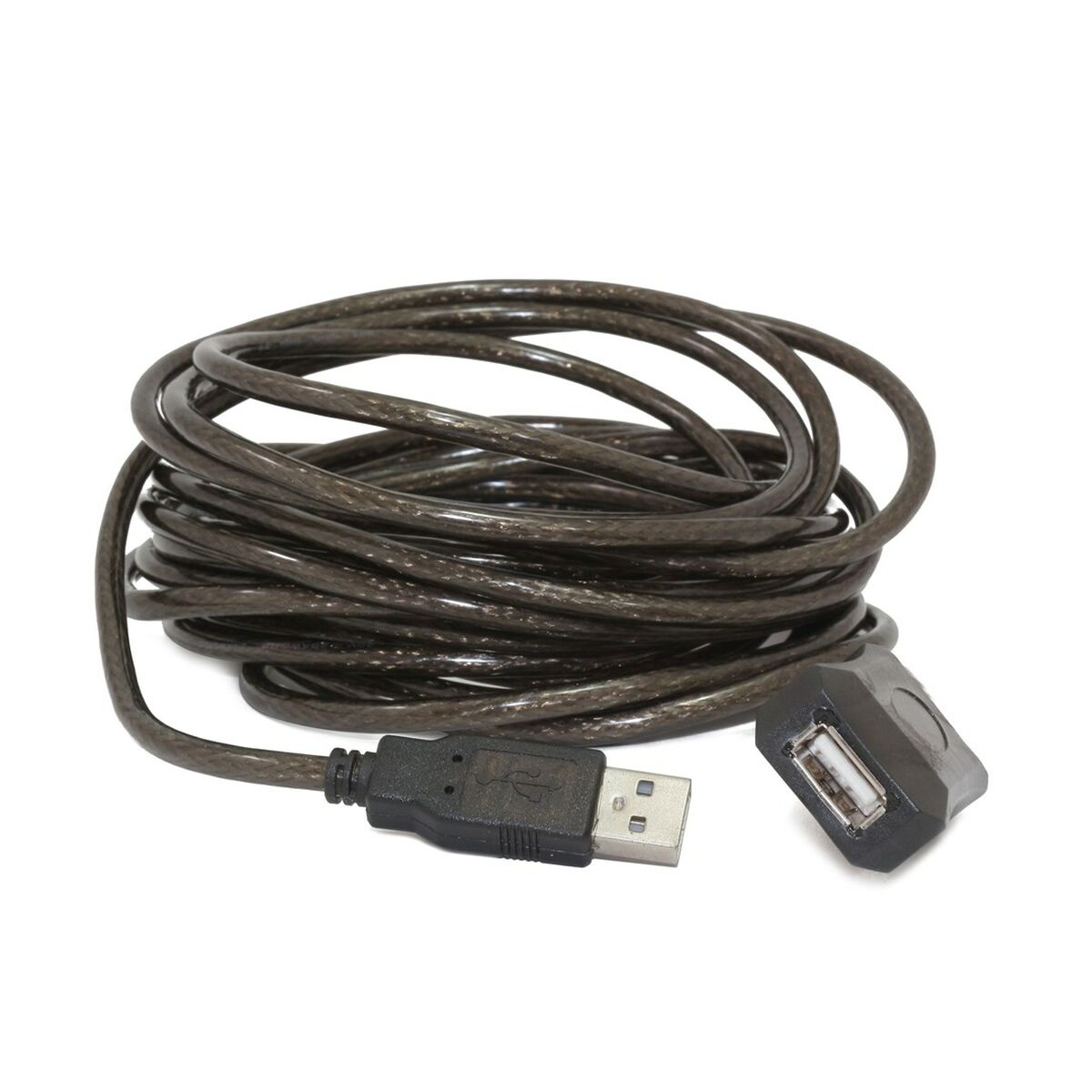 Skarvsladd USB GEMBIRD USB A/USB A M/F 5m Svart 5 m - 2
