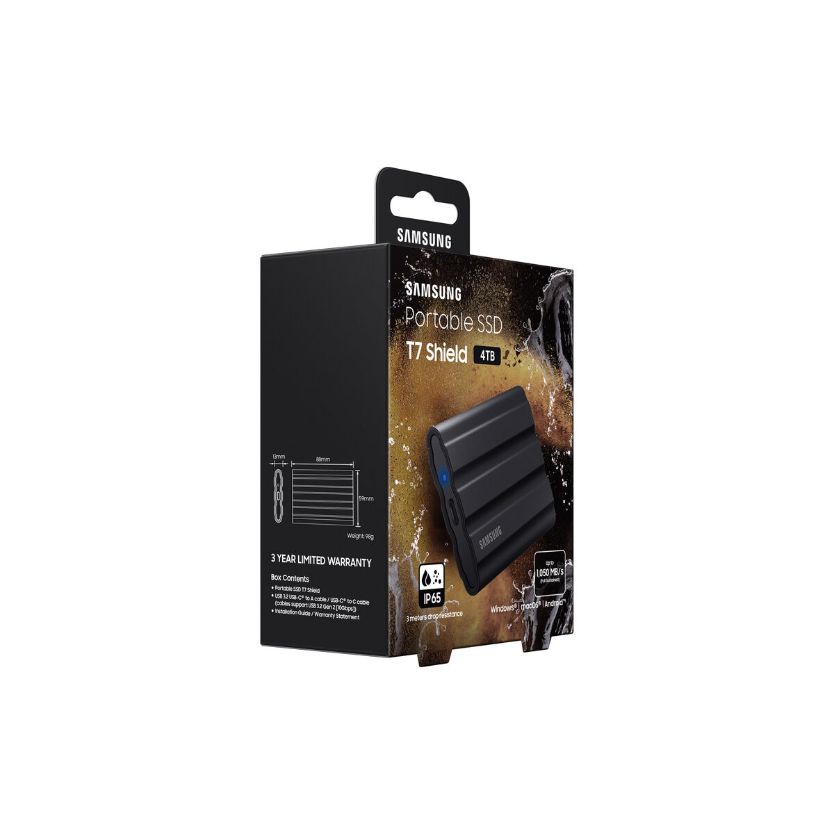 Extern Hårddisk Samsung MU-PE4T0S/EU 4 TB SSD - 3