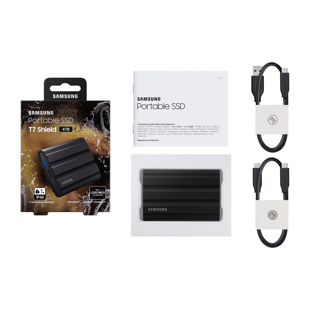 Extern Hårddisk Samsung MU-PE4T0S/EU 4 TB SSD - 4