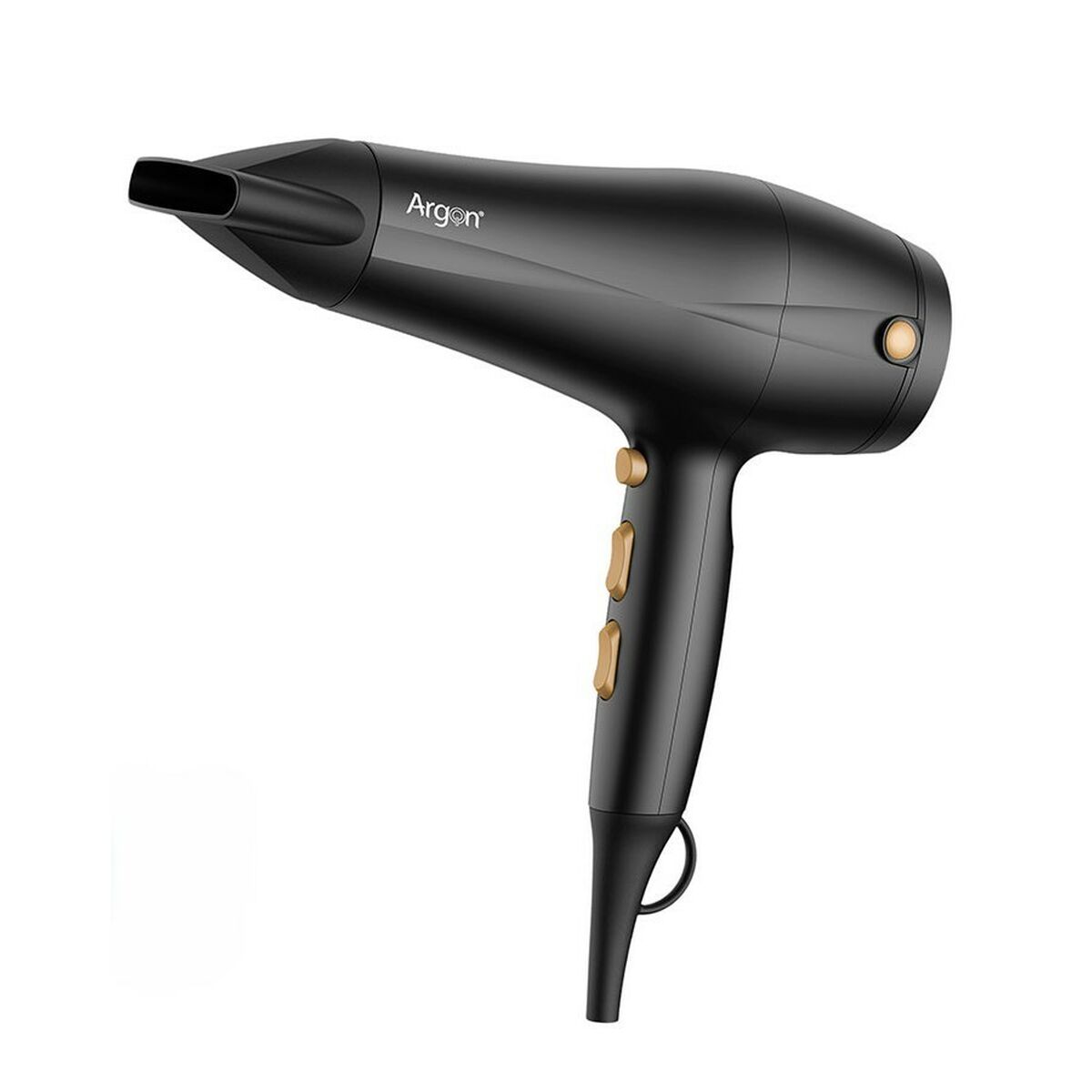Hårtork Argon Svart Gyllene 2400 W