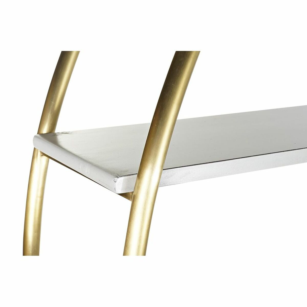Bokhylla DKD Home Decor 160 x 35 x 180 cm Gyllene Metall Vit Poppel - 2