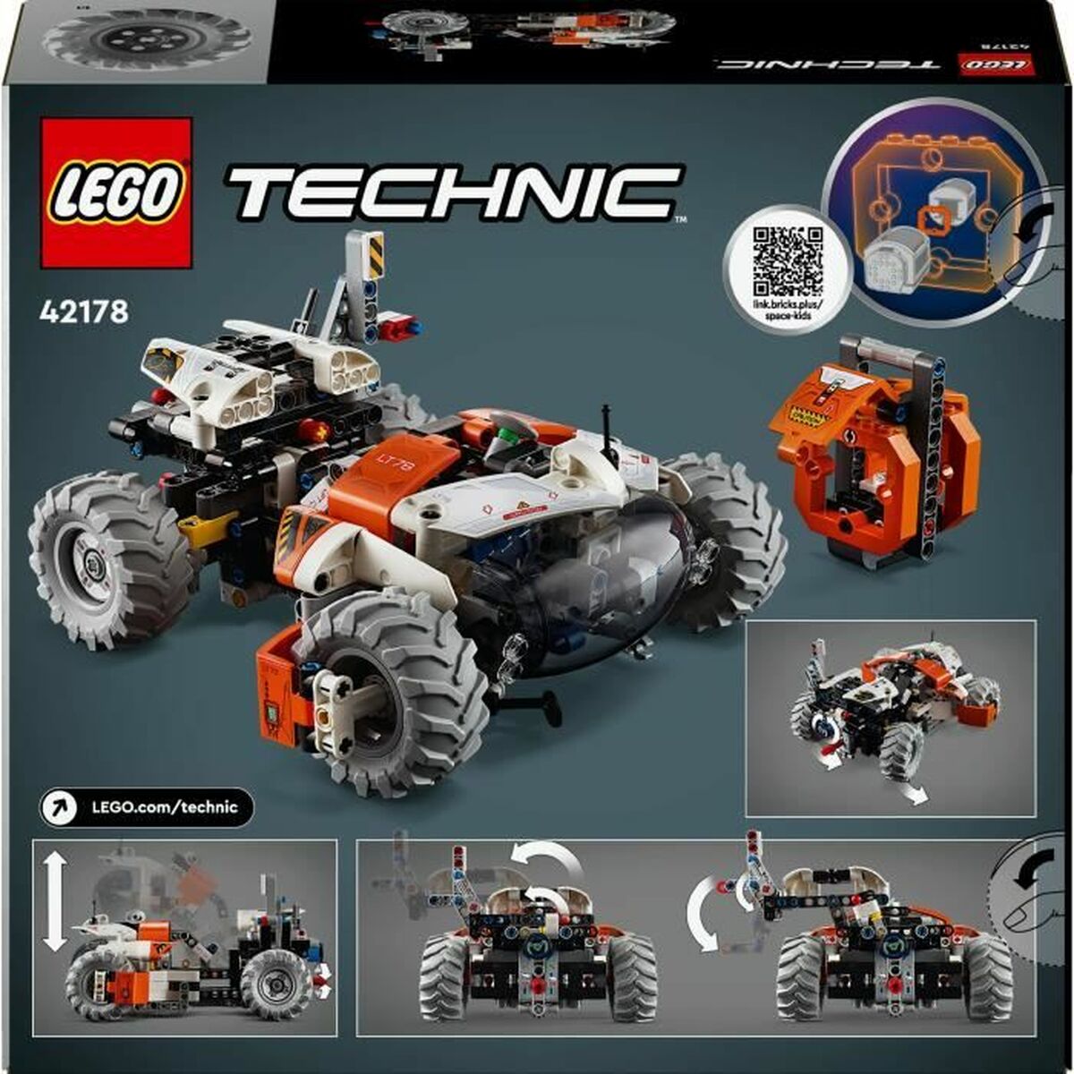 Byggsats Lego Technic 42178 LT78 Surface Space Loader Plast - 5