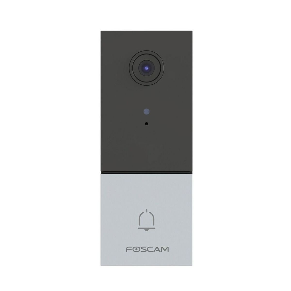 Smart interntelefon med video Foscam VD1 Svart Silvrig Metall
