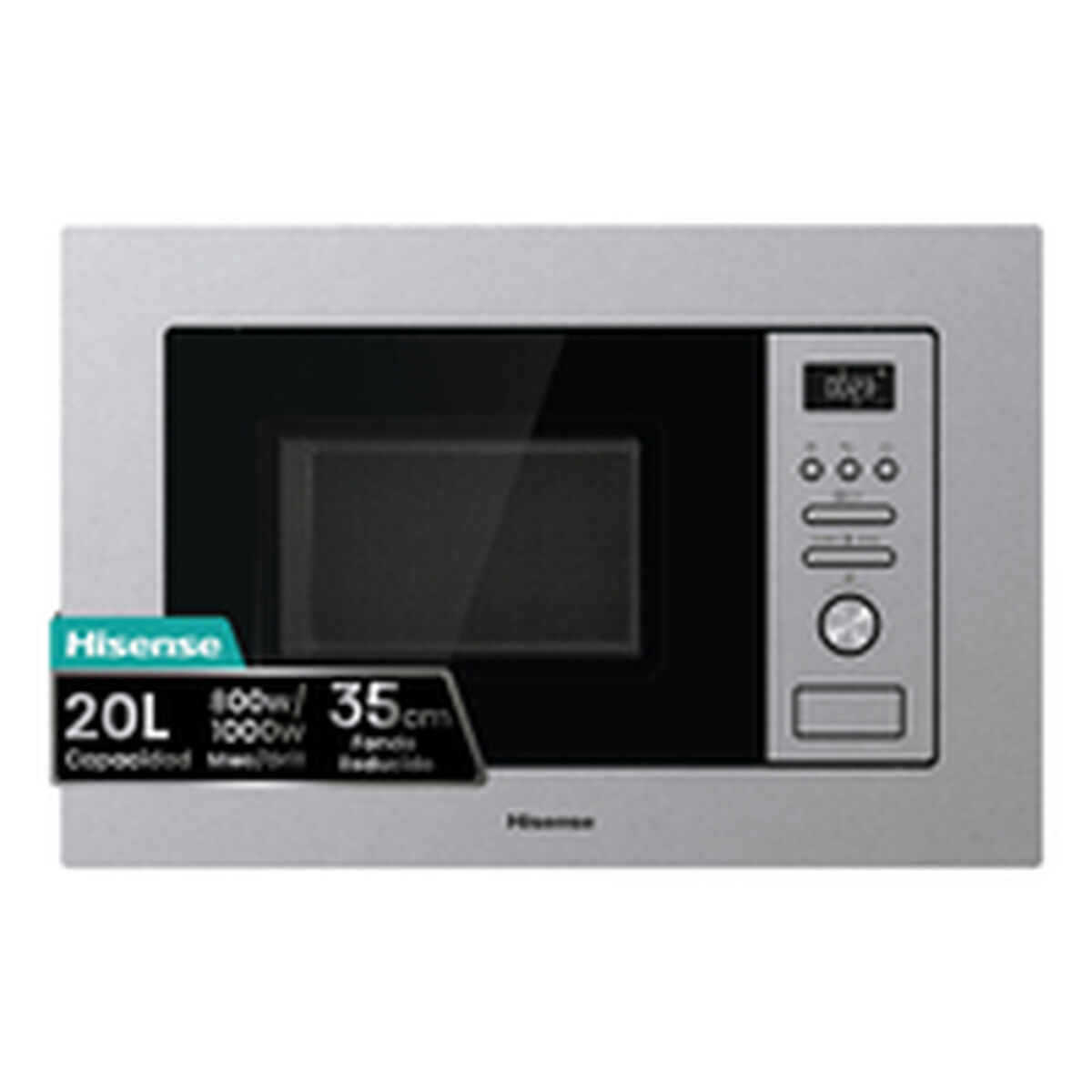 Mikrovågsugn med Grill Hisense BIM320G41X 800 W - 2