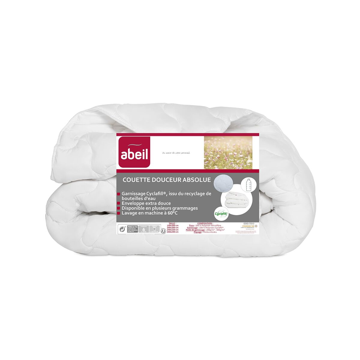 Duntäcke Abeil Vit 400 g /m² 240 x 260 cm - 4