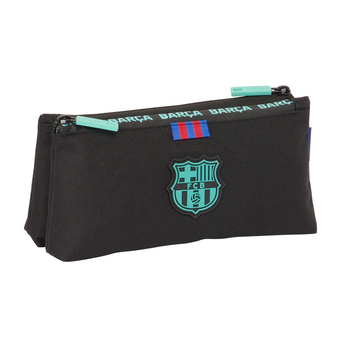 Skolnecessär F.C. Barcelona Svart Sportig 22 x 10 x 8 cm