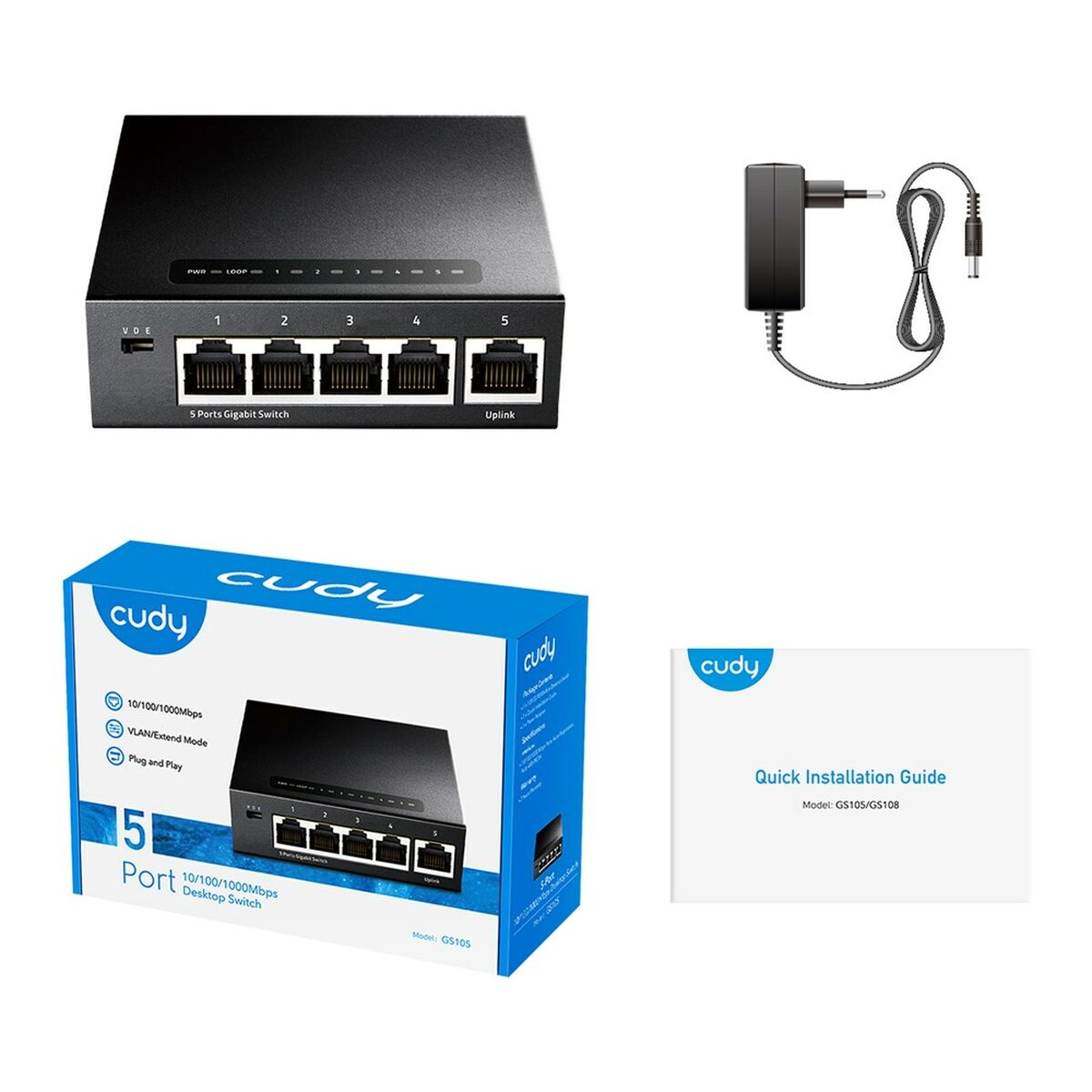 Switch Cudy GS105 - 4