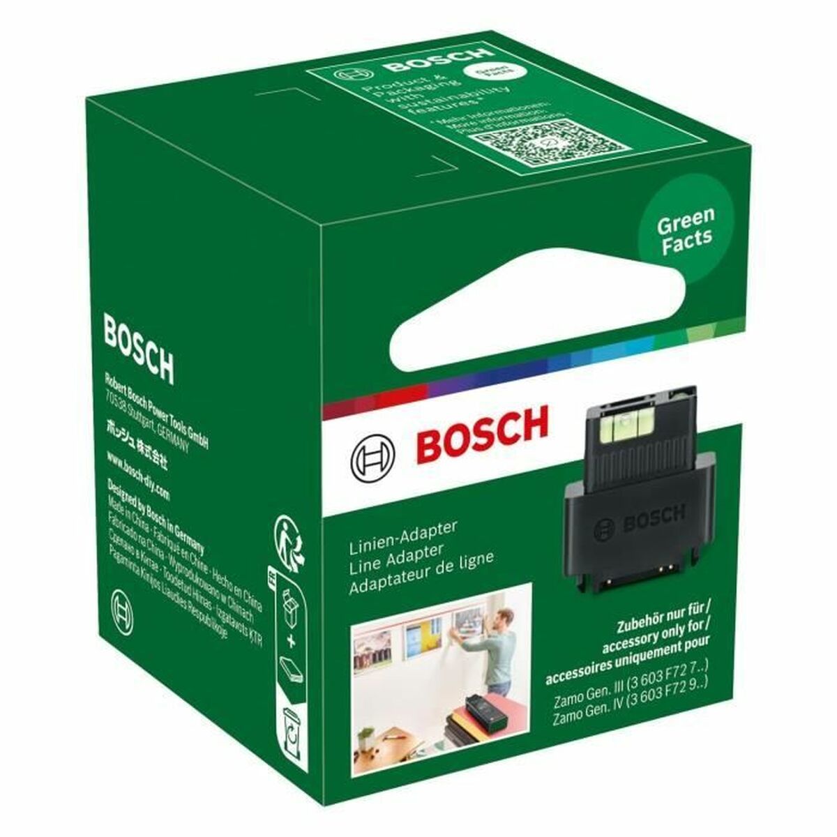 Stöd för lasernivå BOSCH ZAMO III - 2