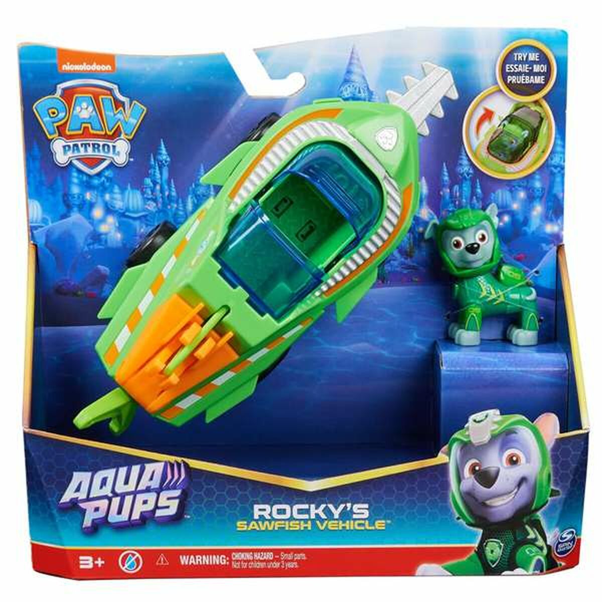 Actionfigurer Spin Master Aqua Pups Plast - 4