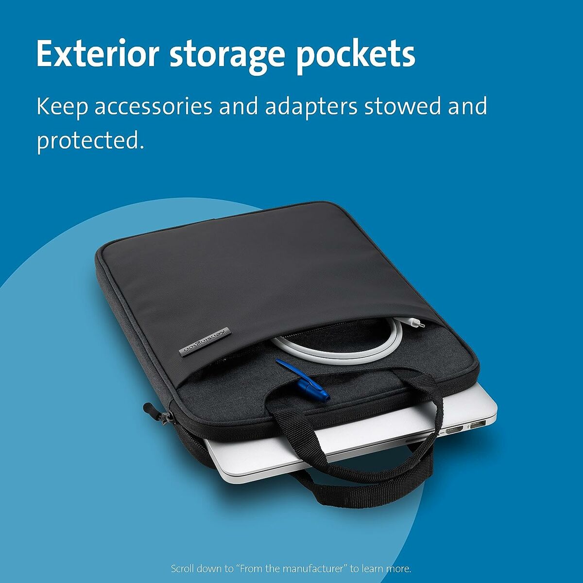 Laptopfodral Kensington K60102WW Svart - 4