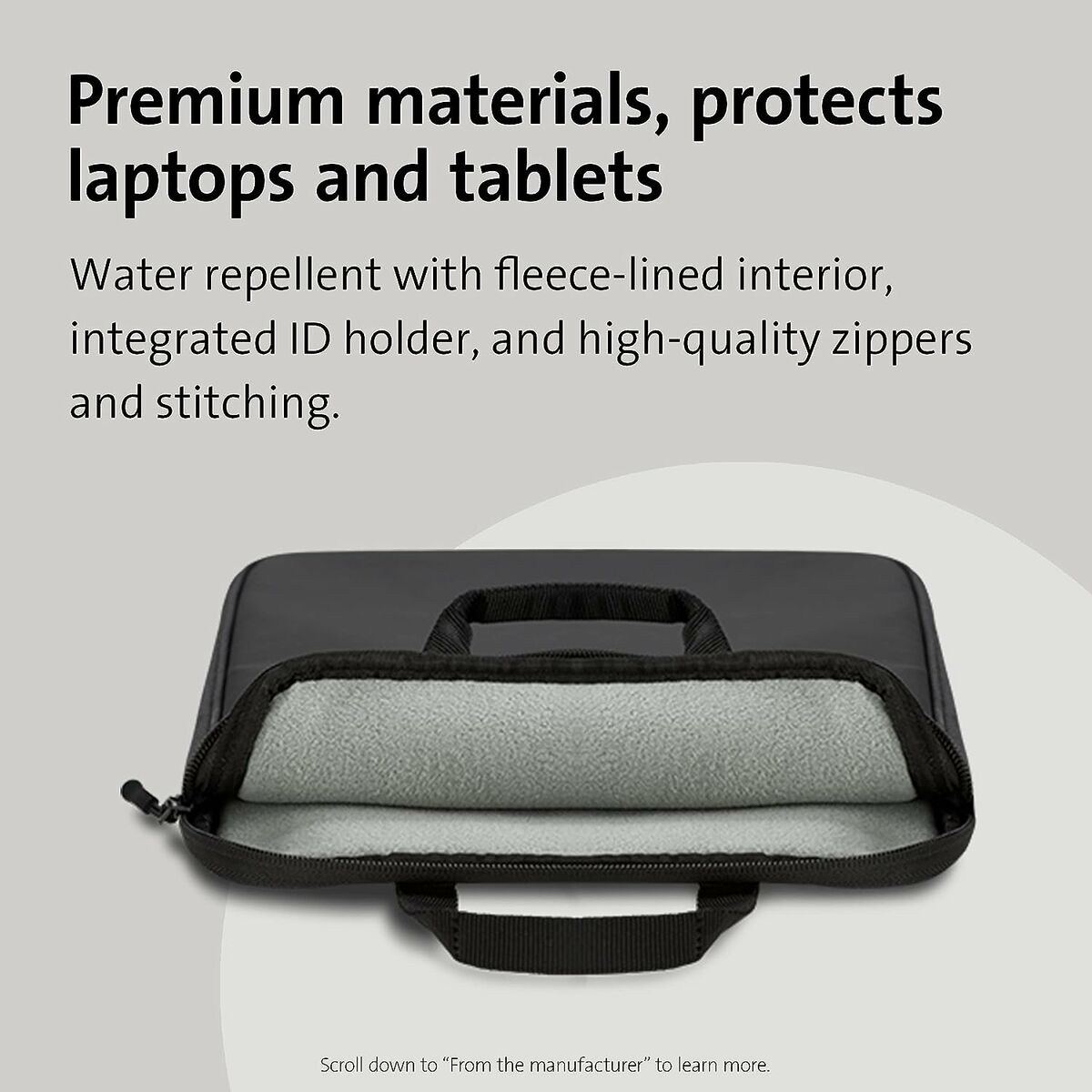 Laptopfodral Kensington K60102WW Svart - 3