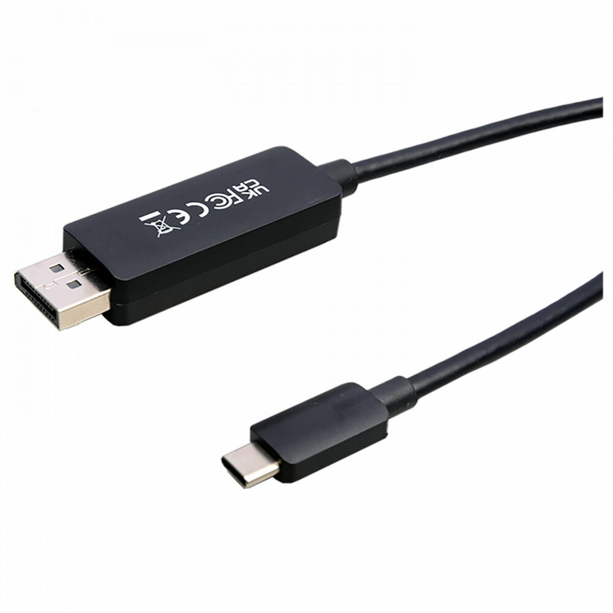 USB-C till DisplayPort Adapter V7 V7USBCDP14-2M Svart 2 m 8K Ultra HD - 6