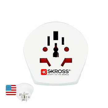 Eladapter Skross 1.500221-E USA Internationellt