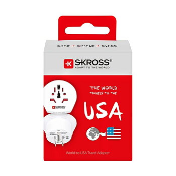 Eladapter Skross 1.500221-E USA Internationellt