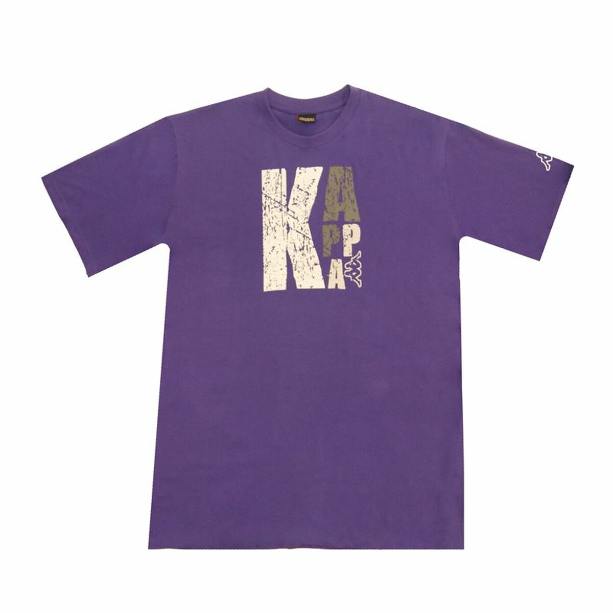 T-shirt med kortärm Herr Kappa Sportswear Logo Vit - 15
