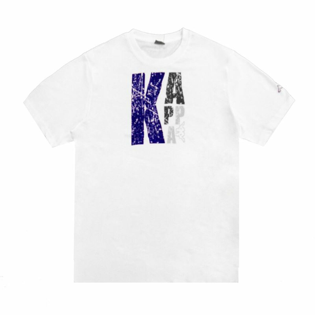 T-shirt med kortärm Herr Kappa Sportswear Logo Vit - 6