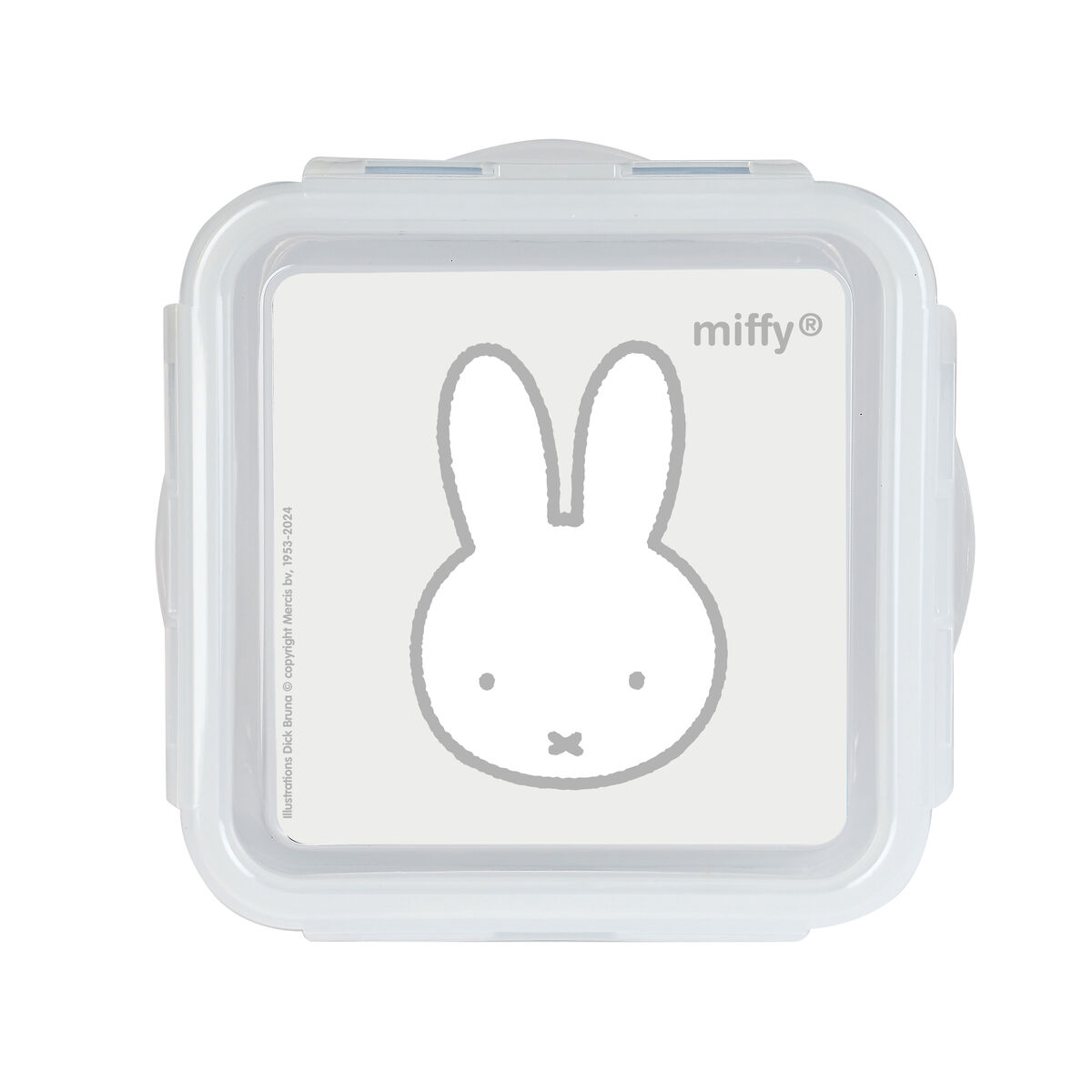 Lunchlåda Miffy Niebla Grå 13 x 7.5 x 13 cm - 2