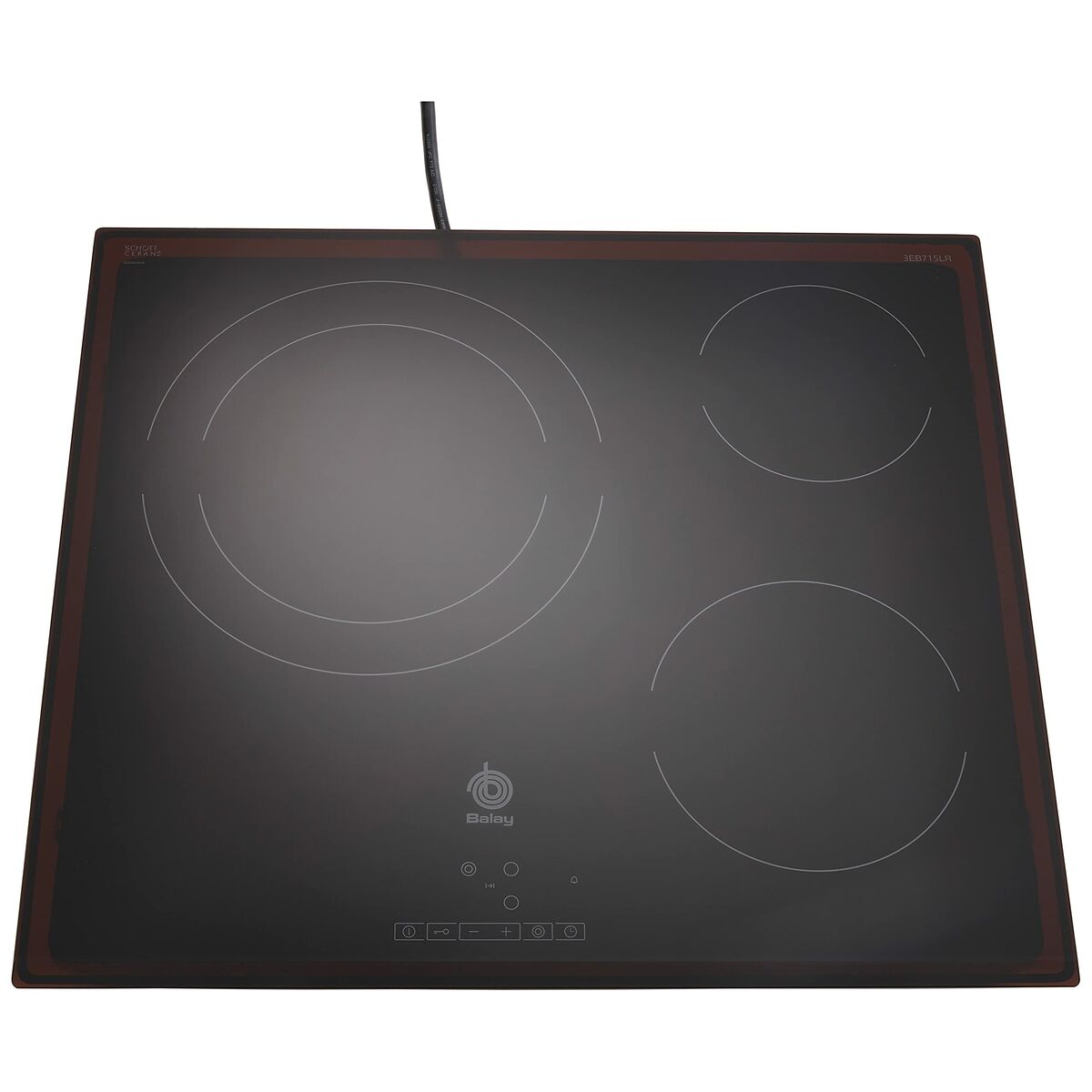 Keramisk platta Balay 3EB-715LR 60 cm 60 cm - 6