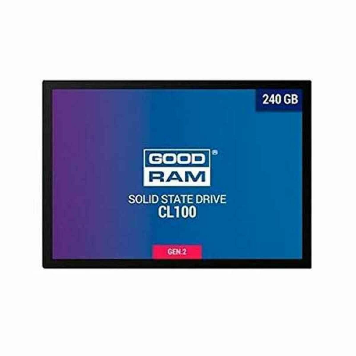 Hårddisk GoodRam SSDPR-CL100-240-G3 SSD SATA III 520 MB/s CL100 240 GB SSD