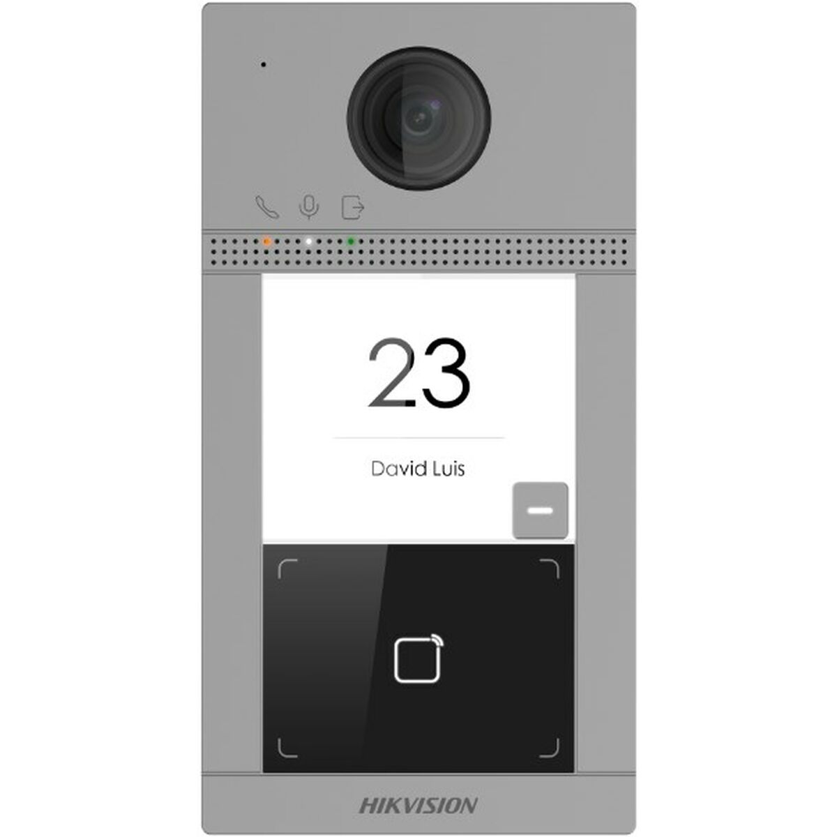 Smart interntelefon med video Hikvision DS-KV8113-WME1(C) Svart Grå