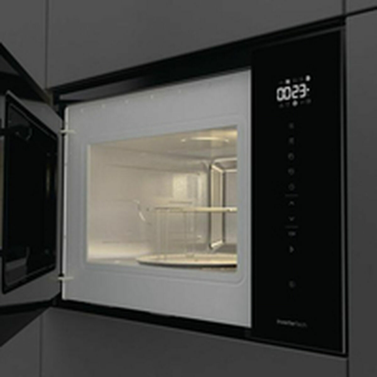 Mikrovågsugn med Grill Hisense BIM325GI63DBG Svart 900 W 25 L