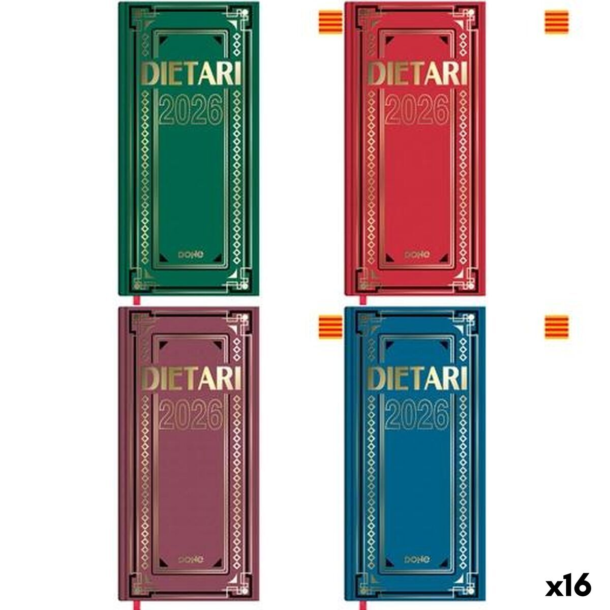 Dagbok DOHE 2/3 14,5 x 31 cm (16 antal)