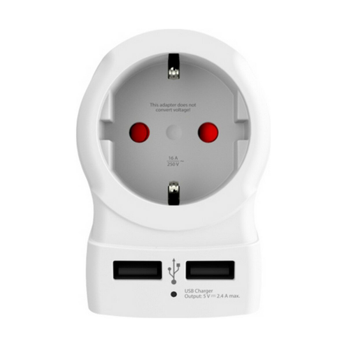 Eladapter Skross 1500280 USB x 2 Europeisk Storbritannien - 8