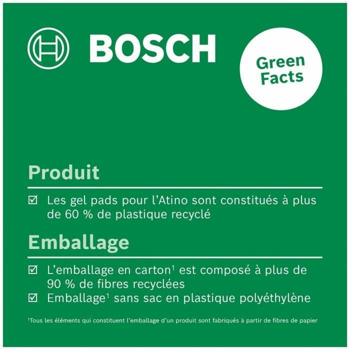 Glidgelskudde BOSCH - 3