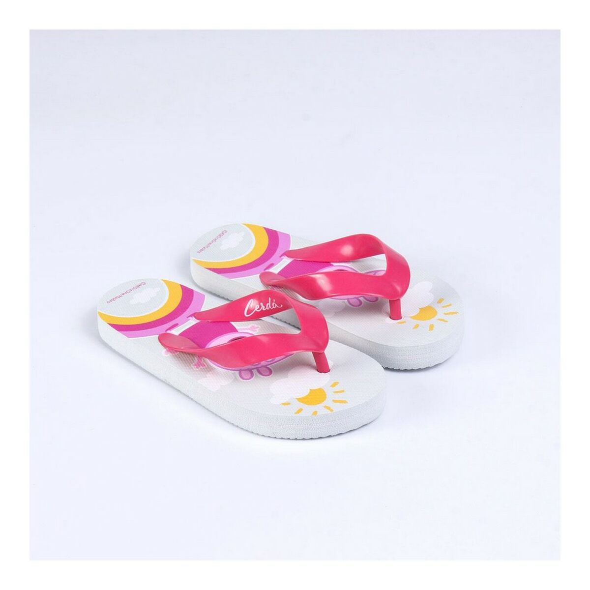 Strandtofflor för barn Peppa Pig Rosa - 9