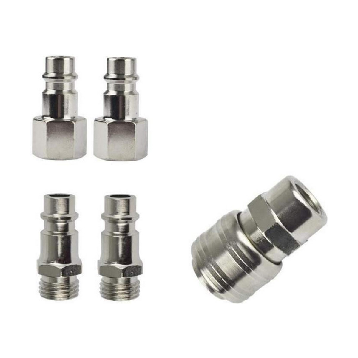 Set Skruv 1/4" Komprimerad Luft 5 antal - 2