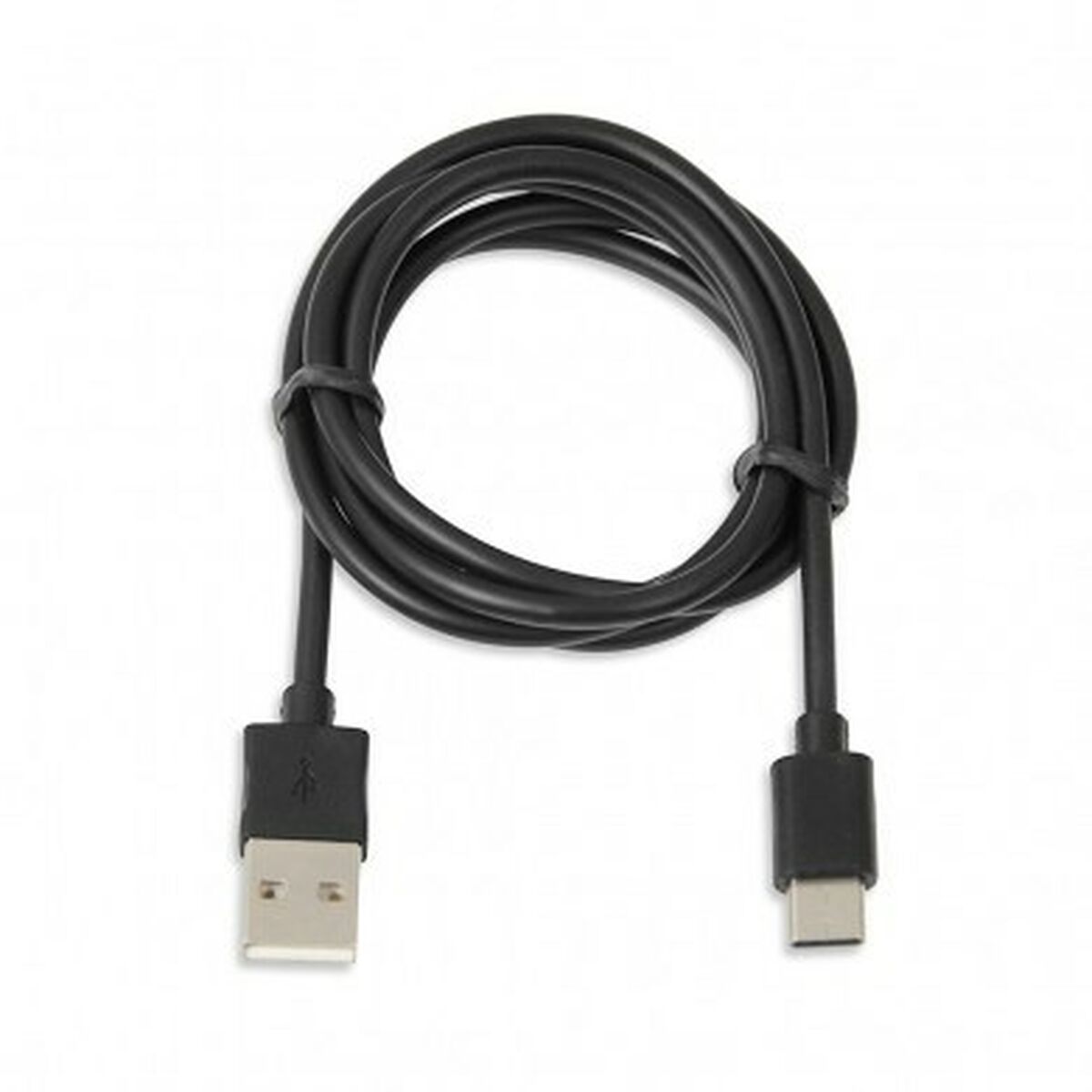 USB-C-kabel till USB Ibox IKUMTC Svart 1 m - 2