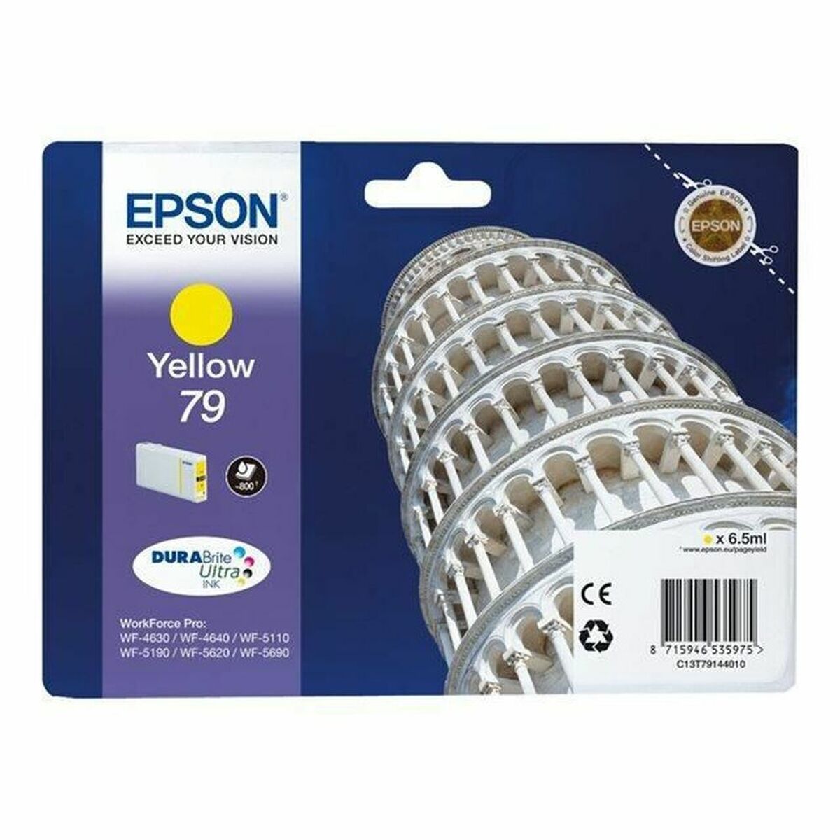 Original Bläckpatron Epson C13T79144010 Gul (1 antal)