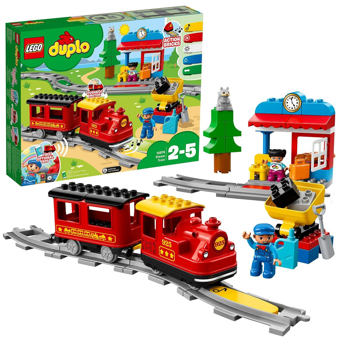 Playset Lego  DUPLO My City The Steam Train - 5