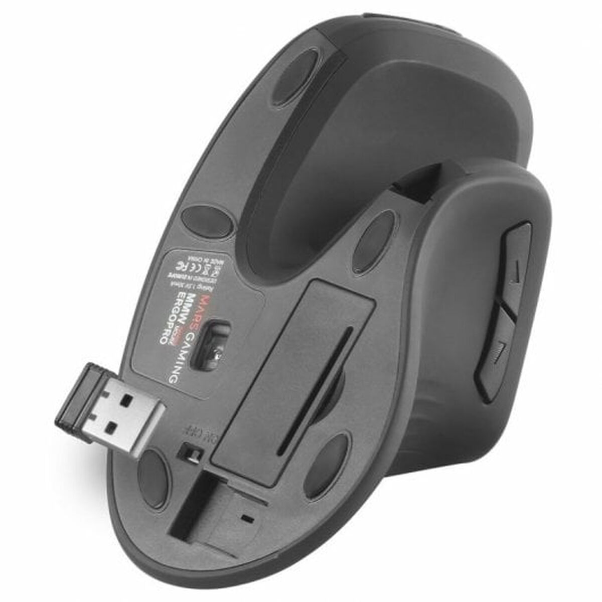 Mus Mars Gaming MMWERGOPRO Svart - 5
