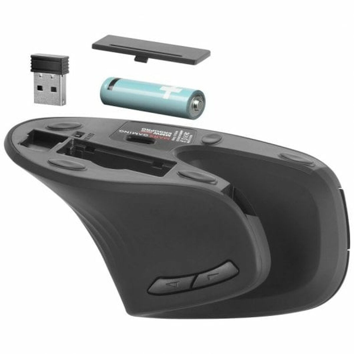 Mus Mars Gaming MMWERGOPRO Svart - 4