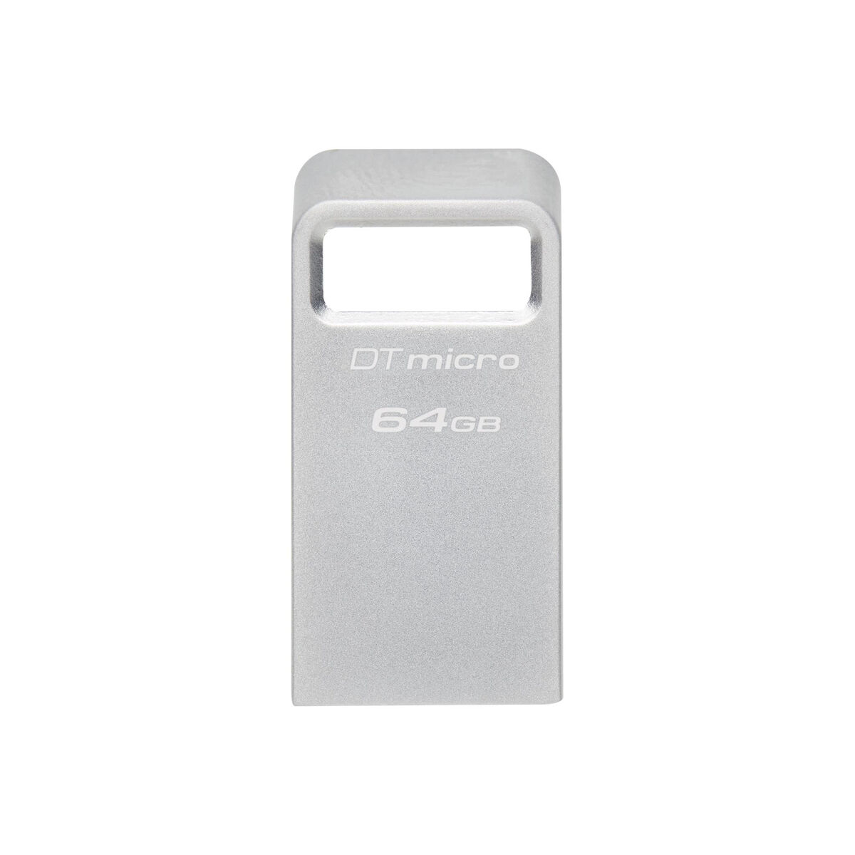 USB-minne Kingston DTMC3G2/64GB Nyckelkedja Silvrig Svart 64 GB - 3