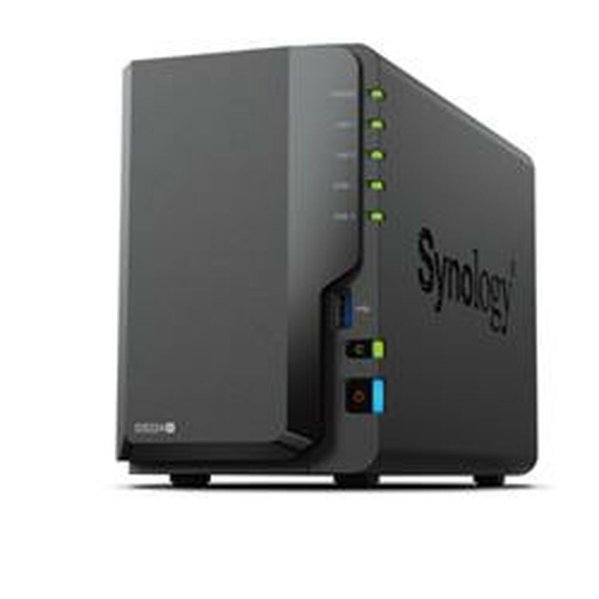 Nätlagringsenhet NAS Synology DS224P Svart Intel Celeron J4125