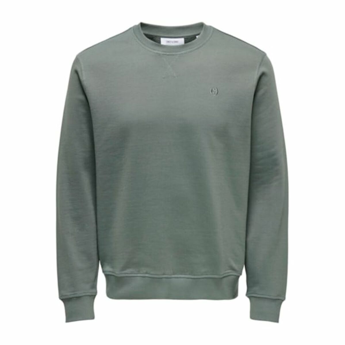 Tröja utan huva Herr Only & Sons Onsdan Unshed Reg Crew Neck Mörkgrön