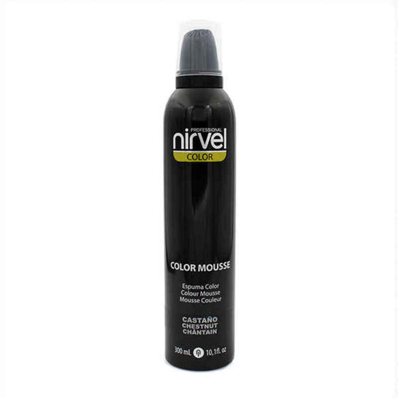 Semipermanent hårfärg Nirvel 8435054663079 Kastanjebrun Mousse (300 ml) (300 ml) - 2