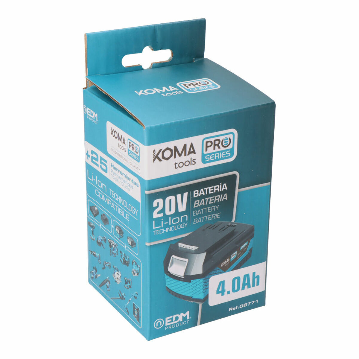 Laddningsbart lithiumbatteri Koma Tools Pro Series - 10