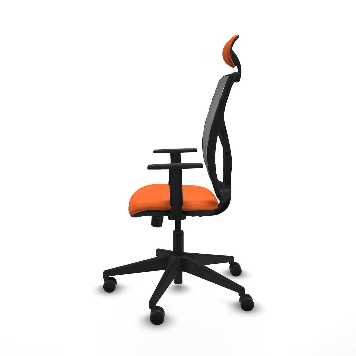 Kontorsstol med nackstöd Motilla Piqueras y Crespo 1D066N1 Orange - 3