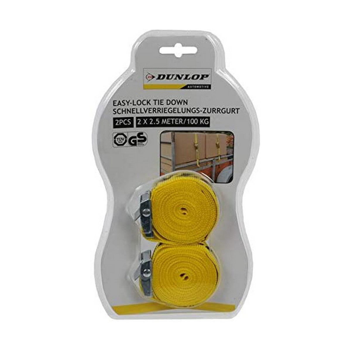 Handledsband Dunlop 2,5 m 100 kg (2 antal) - 2