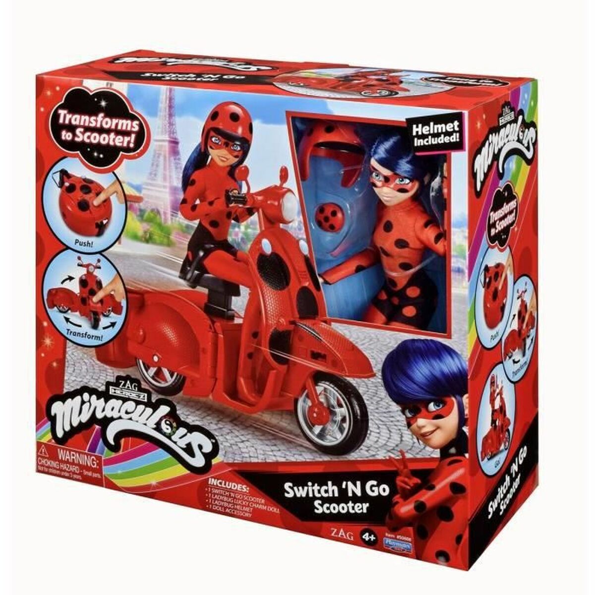 Actionfigurer Miraculous: Tales of Ladybug & Cat Noir Motorcykel - 9