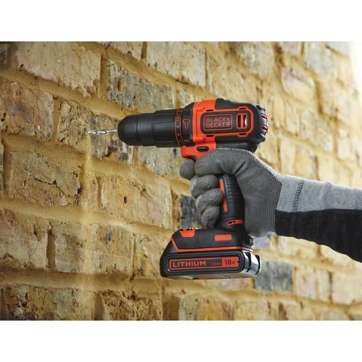Elektrisk skruvmejsel Black & Decker BDC718AS2F 18V 40 Nm - 2