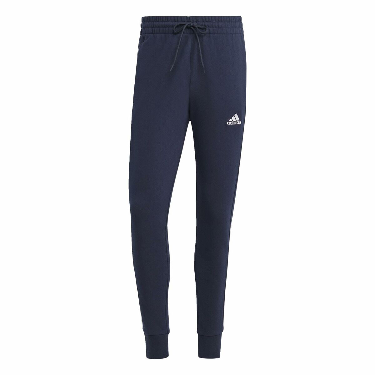 Långa träningsbyxor Adidas M 3S Ft Tc Svart Mörkblå Män